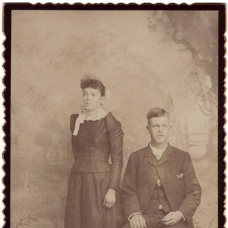 Simkins, [Robert] Wiley & wife - front